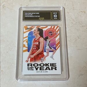 Caitlin Clark WNBA Rookie of the Year Card